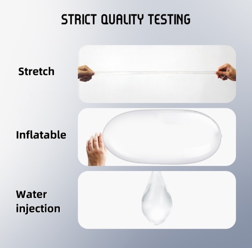 Drywell 延時乳膠安全套，加厚頂端設計延時，800mg玻尿酸潤滑劑，6片裝。