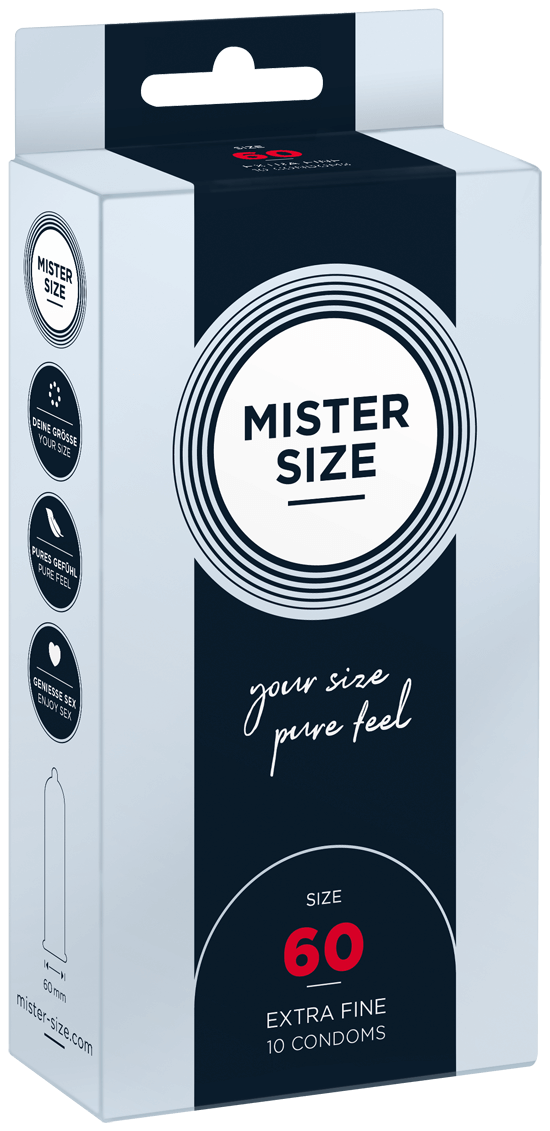 MISTER SIZE 60MM 乳膠安全套 (3片/10片/36片)
