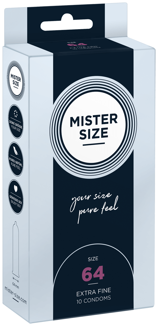 MISTER SIZE 64MM 乳膠安全套 (3片/10片/36片)