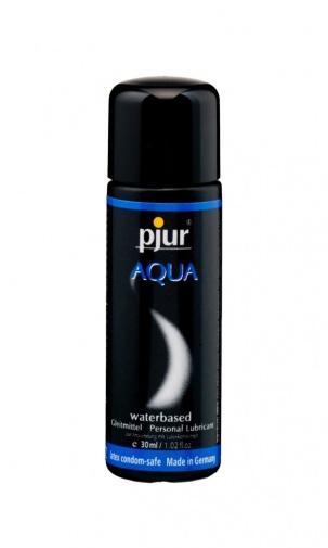 Pjur AQUA 100ml 超長效潤滑液，無色無味，CE 認證，高兼容性，提供舒適親密體驗。