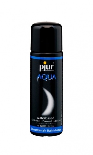 Pjur AQUA 100ml 超長效潤滑液，無色無味，CE 認證，高兼容性，提供舒適親密體驗。