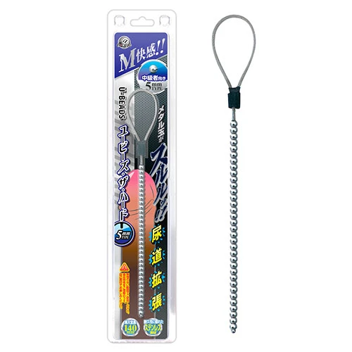 A-One 尿道棒 5mm，不銹鋼材質，精準直徑，14cm長度，帶來深入刺激體驗，適合精細感官探索。