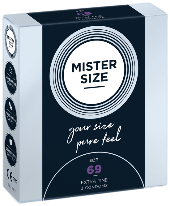 MISTER SIZE 69MM 乳膠安全套 (3片/10片/36片)