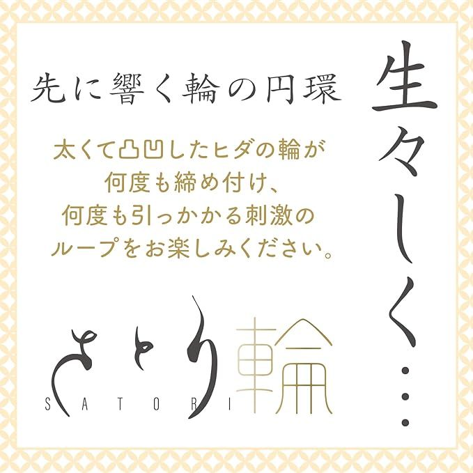 HATOPLA 輪 WA 日式和風飛機杯，強烈連續刺激設計，提升每次快感。