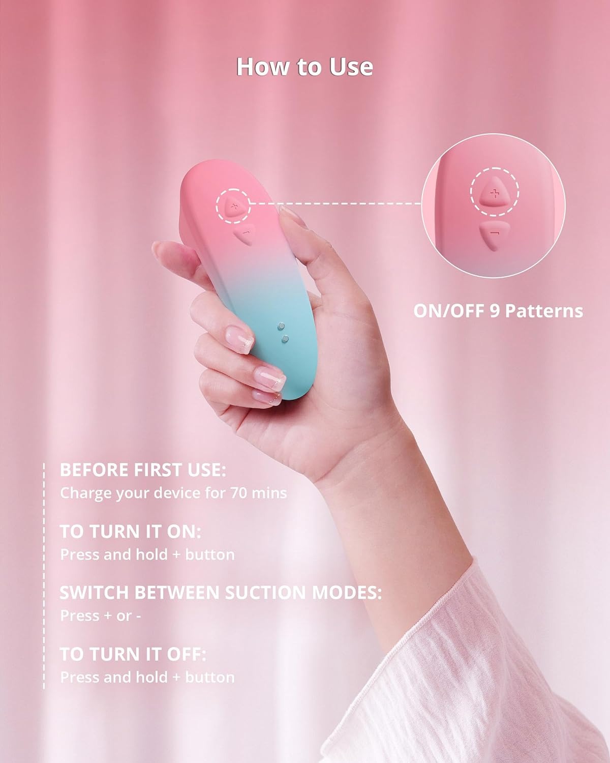 Lovense Tenera 2【強勁吸力+夢幻配色】手機智能遙控 陰蒂吸啜器 Sex Toys Pleasure Point