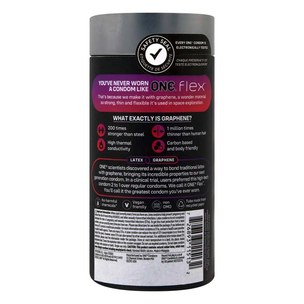 ONE Flex Graphene 10 片裝 乳膠安全套