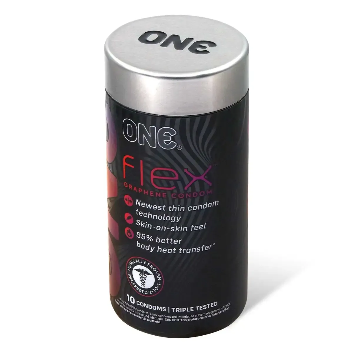 ONE Flex Graphene 10 片裝 乳膠安全套