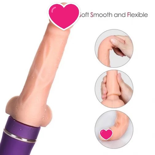 Erocome Auriga 禦夫座 自動抽插震動棒 紫色