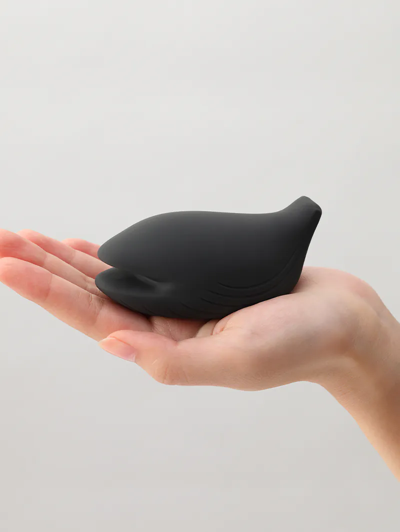 Iroha+ YORUKUJIRA 黑鯨 按摩器 黑色