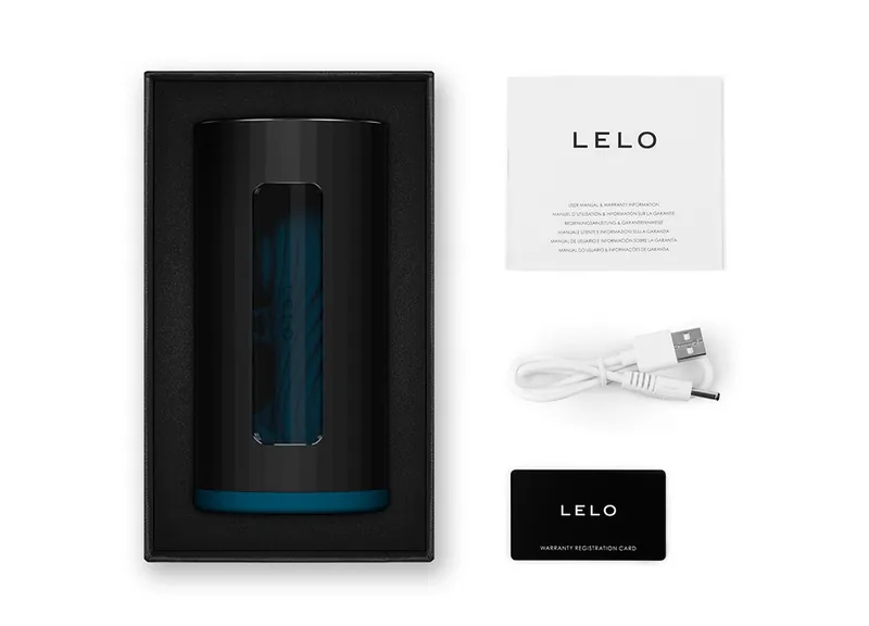 LELO F1S V3 高端電動飛機杯，3 鍵操控，64Hz 吮吸馬達與 93Hz 震動模式，快感升級。