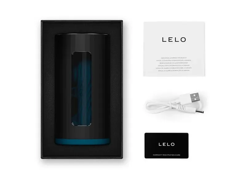 LELO F1S V3 高端電動飛機杯，3 鍵操控，64Hz 吮吸馬達與 93Hz 震動模式，快感升級。