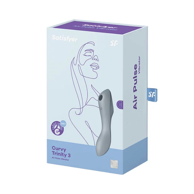 Satisfyer Curvy Trinity 3 陰蒂吸吮+震動按摩棒