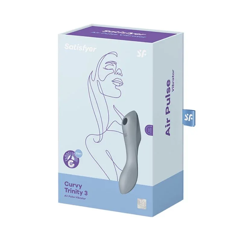 Satisfyer Curvy Trinity 3 陰蒂吸吮+震動按摩棒