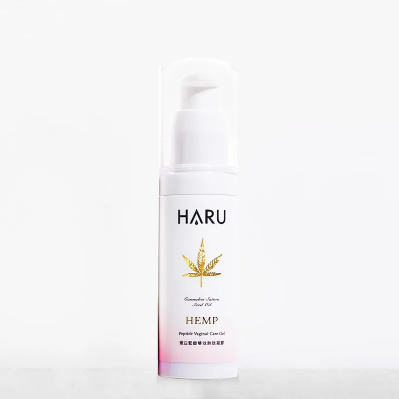 150ml HARU HEMP 私密護理凝膠，植物精華滋潤，提升肌膚彈性。