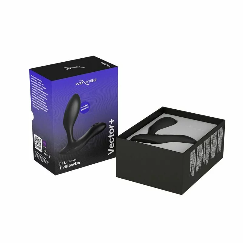 We-Vibe Vector+ 可調式前列腺按摩器 (第二代) (黑色/藍色)-SING DR