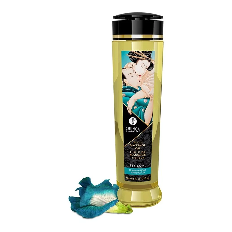 Shunga 性感有機可食用按摩油 海島花香 240ml