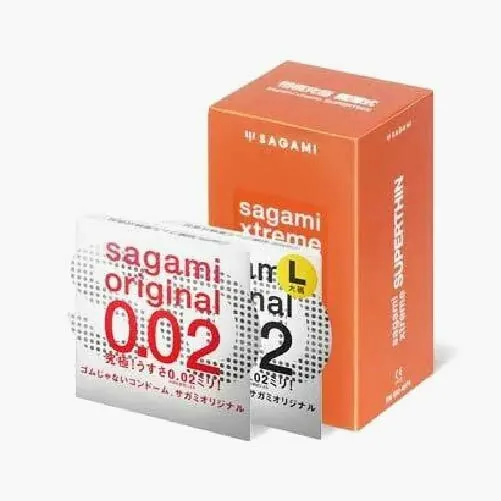 Sagami 相模究極 纖薄式 (第二代) 36 片裝 乳膠安全套 + 0.02 2S 試用裝
