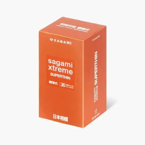 Sagami 相模究極 纖薄式 (第二代) 36 片裝 乳膠安全套 + 0.02 2S 試用裝