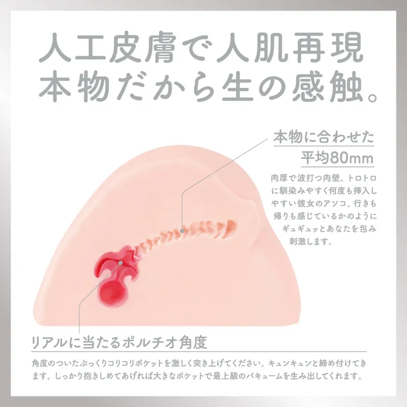 G PROJECT 次世代Hole Hon Mono 飛機杯，內部精細設計模擬G點、A點與子宮頸角度