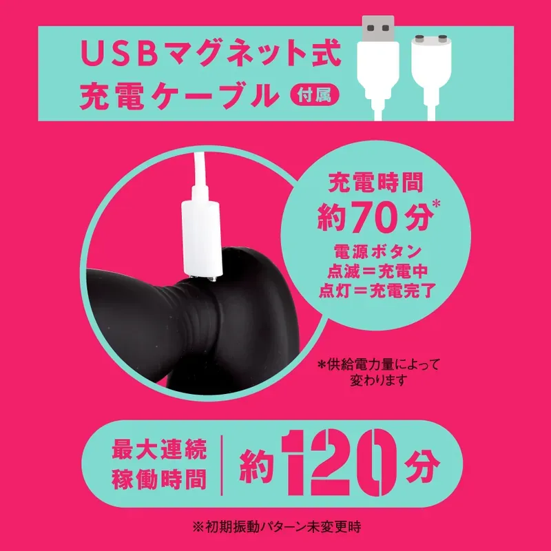 PxPxP 震動器，9種振動模式，多點刺激，適合前列腺和睾丸，IPX7防水