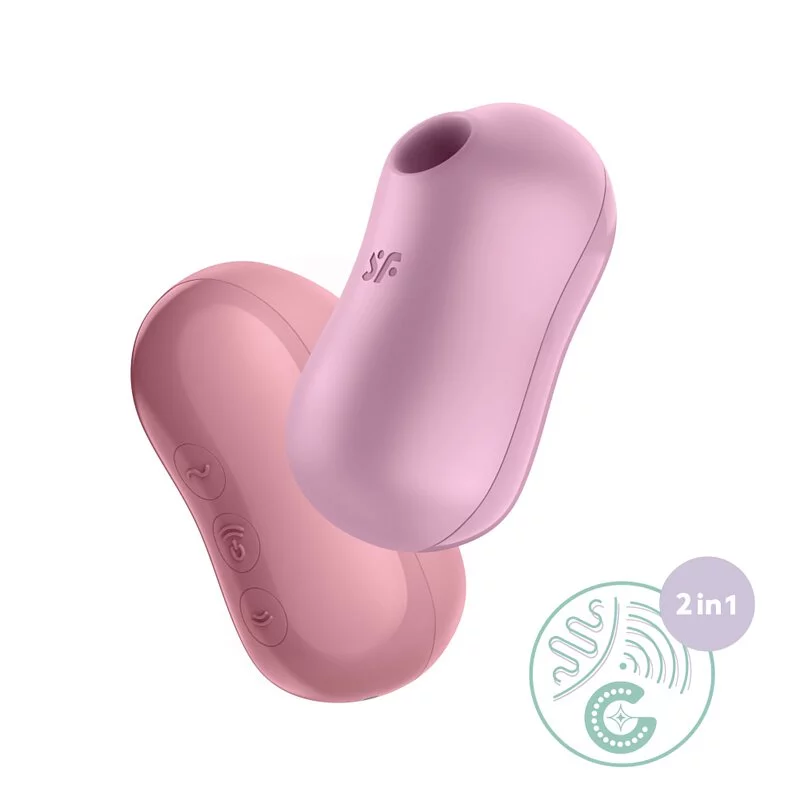 Satisfyer Cotton Candy 陰蒂吸吮震動器-SING DR