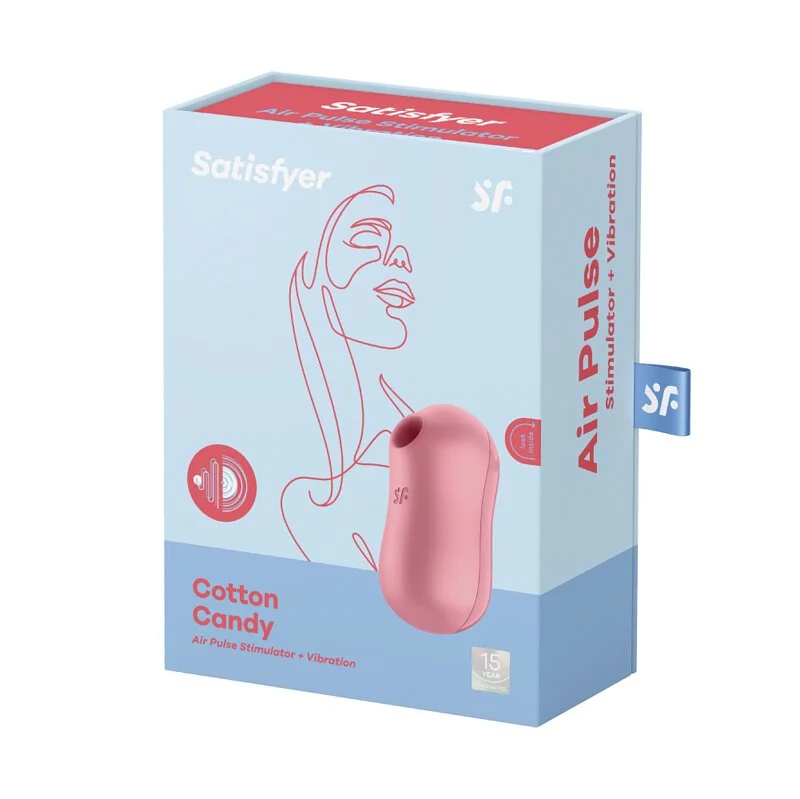 Satisfyer Cotton Candy 陰蒂吸吮震動器-SING DR
