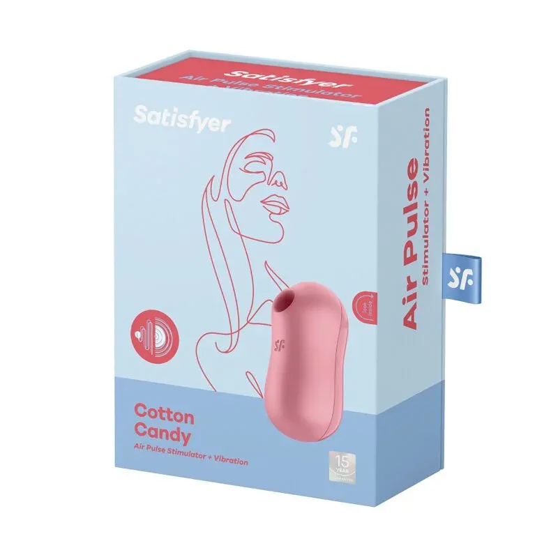 Satisfyer Cotton Candy 陰蒂吸吮震動器-SING DR