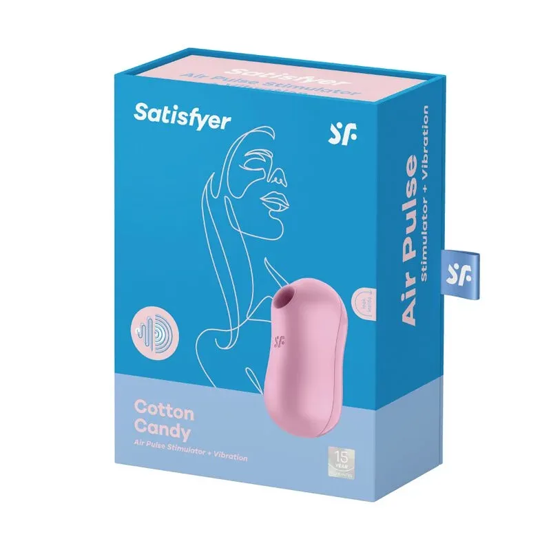 Satisfyer Cotton Candy 陰蒂吸吮震動器-SING DR