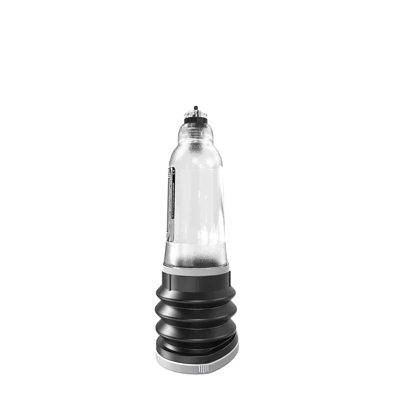 Hydromax 5 肉棒增大器，適用於陰莖長度小於 6 英寸，採用可拆卸密封環，提供舒適感與強勁吸力。