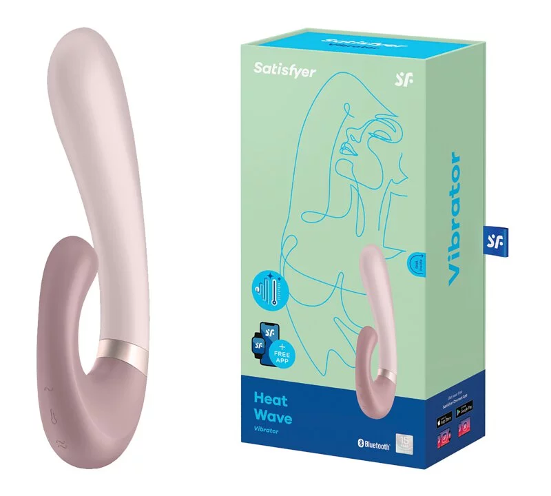 Satisfyer Heat Wave APP遙控暖感雙頭按摩棒 -SING DR