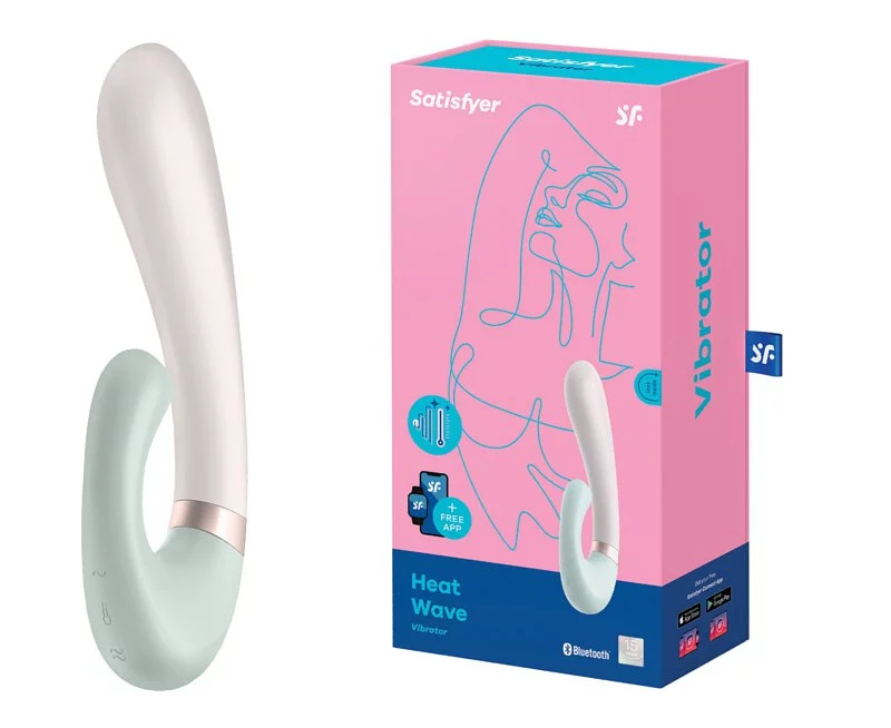 Satisfyer Heat Wave APP遙控暖感雙頭按摩棒