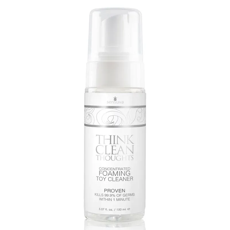 Sensuva Think Clean Thoughts 150ml 抗菌玩具清潔劑，99% 抗菌效果，天然溫和，保護情趣用品潔淨安全。