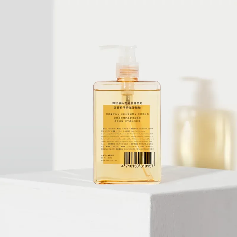 98%天然成分，pH值5，溫和保護私密部位，避免異味困擾。