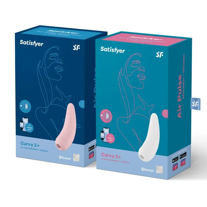 Satisfyer Curvy 2+ App控制陰蒂吸吮震動器