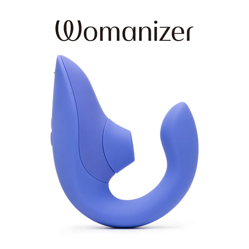 Womanizer Blend 陰蒂吸啜+G點按摩器，雙馬達獨立控制，人體工學設計，防水設計。