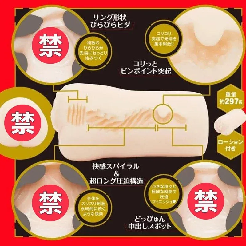 EXE Japanese Real Hole 淫2代 明里紬飛機杯，複雜內部結構設計，模擬女優的親密感覺與緊密包裹感。

