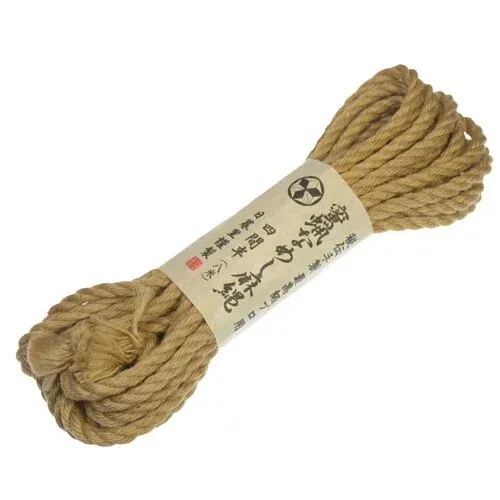 NPG 手工麻細繩 7米，專為 BDSM 捆綁設計，日式與中式縛法適用，蜂蠟鞣製處理，柔韌耐用，舒適不傷皮膚。