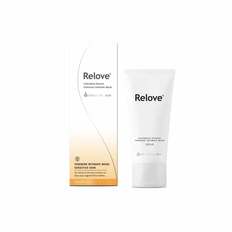 Relove 金盞花萃取低敏私密潔淨凝露 120ml 【低敏專用 】