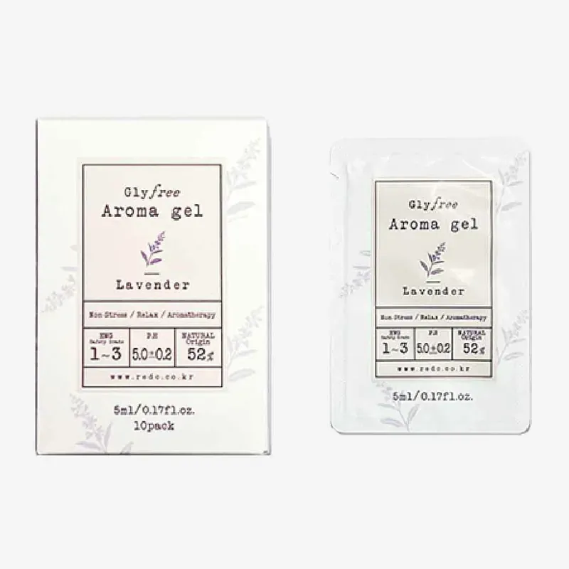 Red Container Glyfree 薰衣草薰衣草按摩凝膠 4ml x 10包裝-SING DR