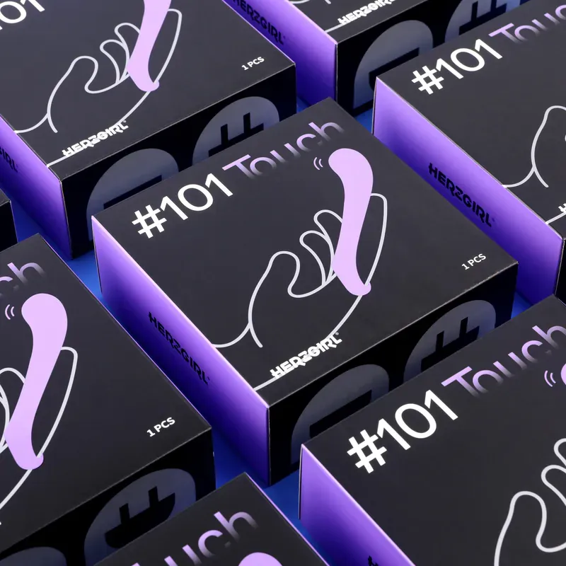 HERZGIRL 赫茲少女 #101 Touch 指潮筆，低噪音設計，靜音享受私密時光。