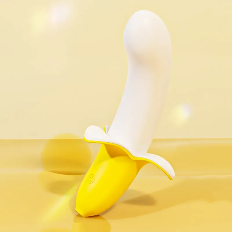 YYHORSE 歪歪馬蕉男友按摩器，提供10種震動模式和加溫功能，舒適享受。