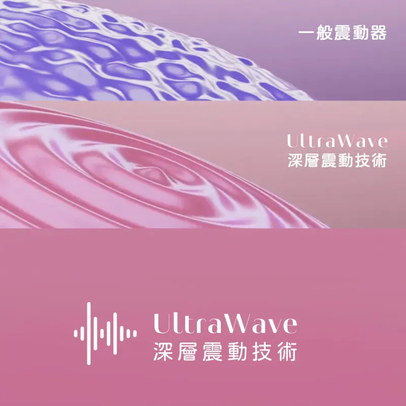 Womanizer Vibe UltraWave 陰蒂振動器，10 段強度調節與 UltraWave 技術，提供無與倫比的快感。
