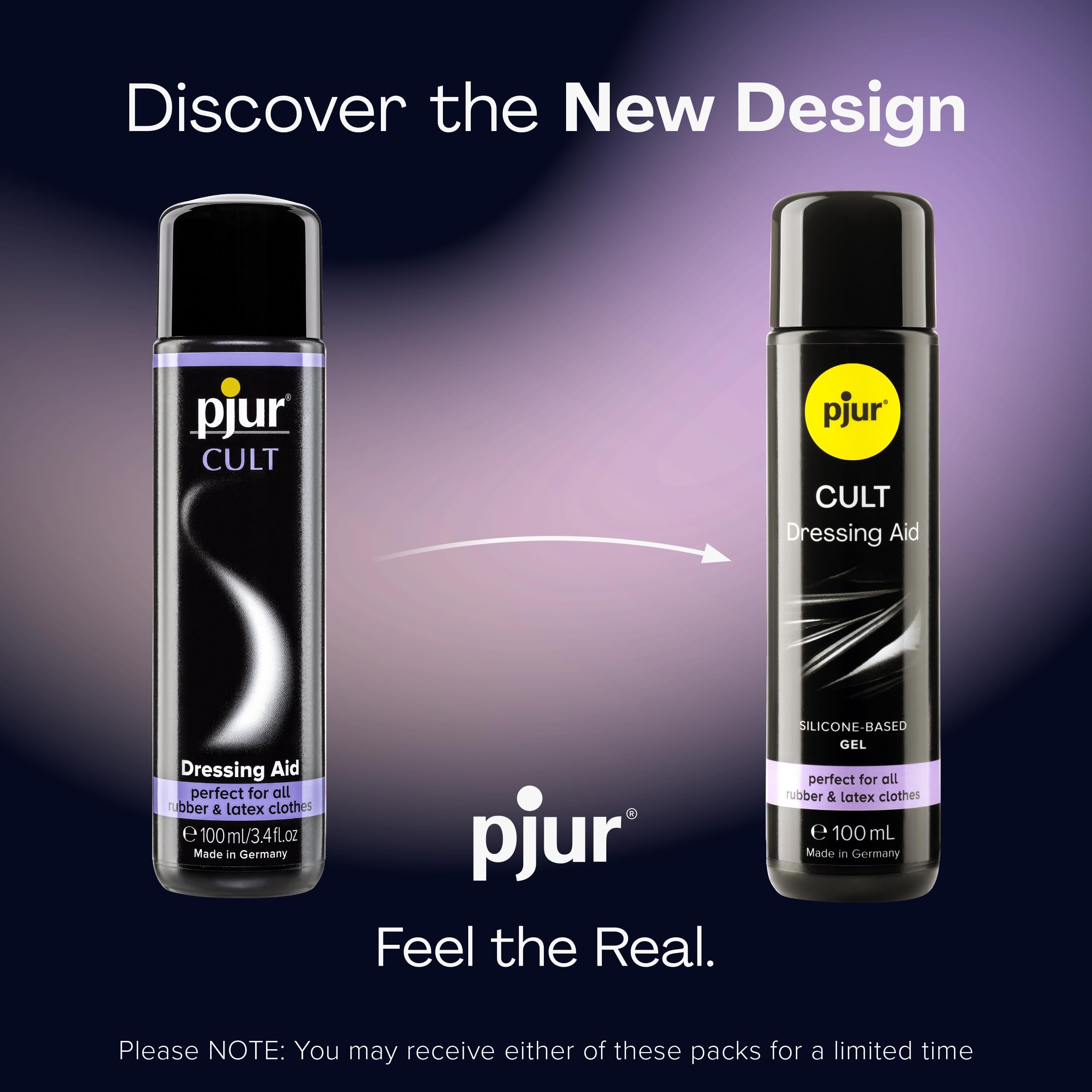 pjur Cult 乳膠輔助劑，專為乳膠與橡膠服裝設計，保護材質並提升穿著舒適度。