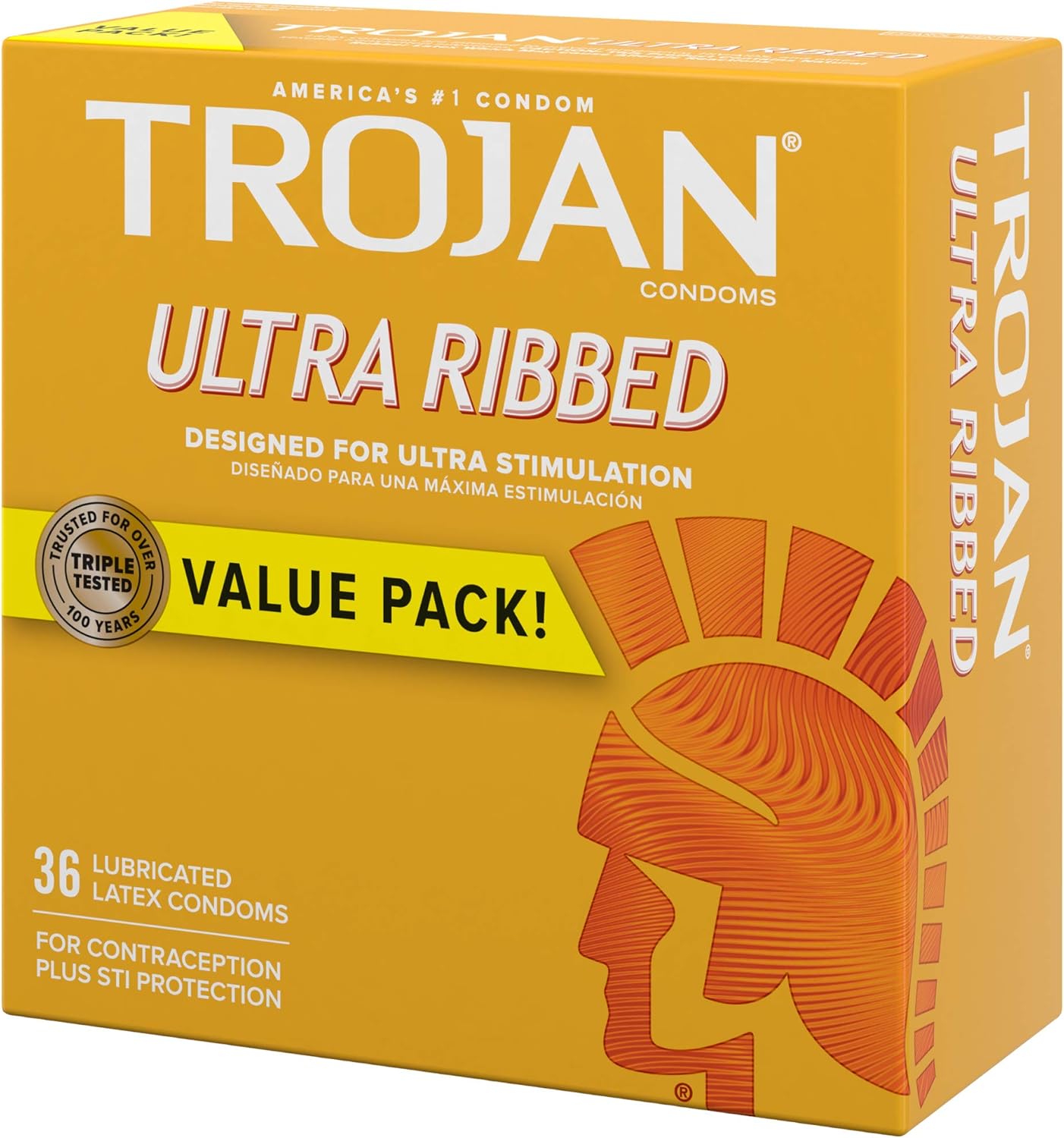 Trojan Stimulations 超細殺精避孕套, 36片裝