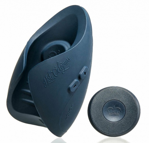 Hot Octopuss Pulse Duo 藍色情趣玩具，防水設計及遙控功能，帶來全新快感。