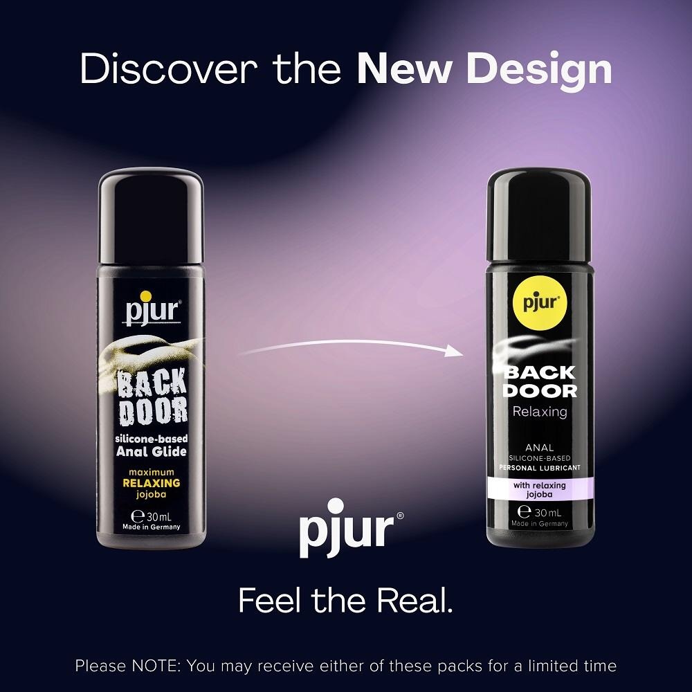pjur Back Door Relaxing 矽性潤滑液，30ml，無麻醉成分，適合深度肛交體驗，德國製造。