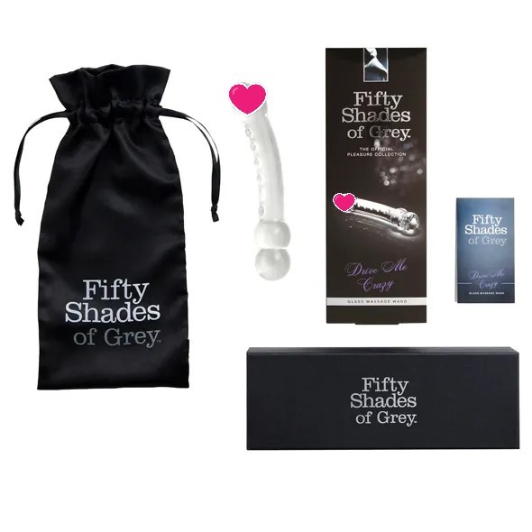 Fifty Shades of Grey Drive Me Crazy 玻璃按摩棒