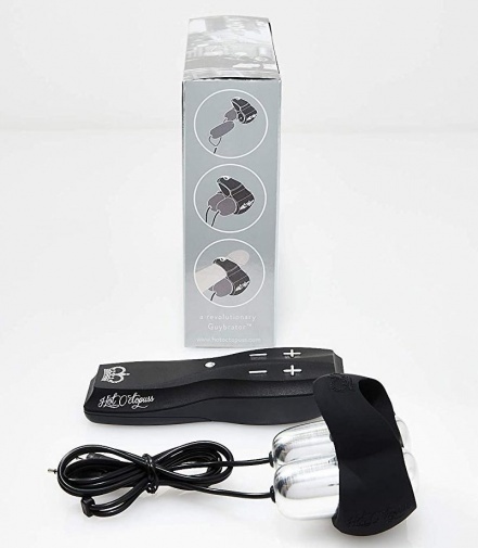 Hot Octopuss Jett 配戴式陰莖振動器 黑色