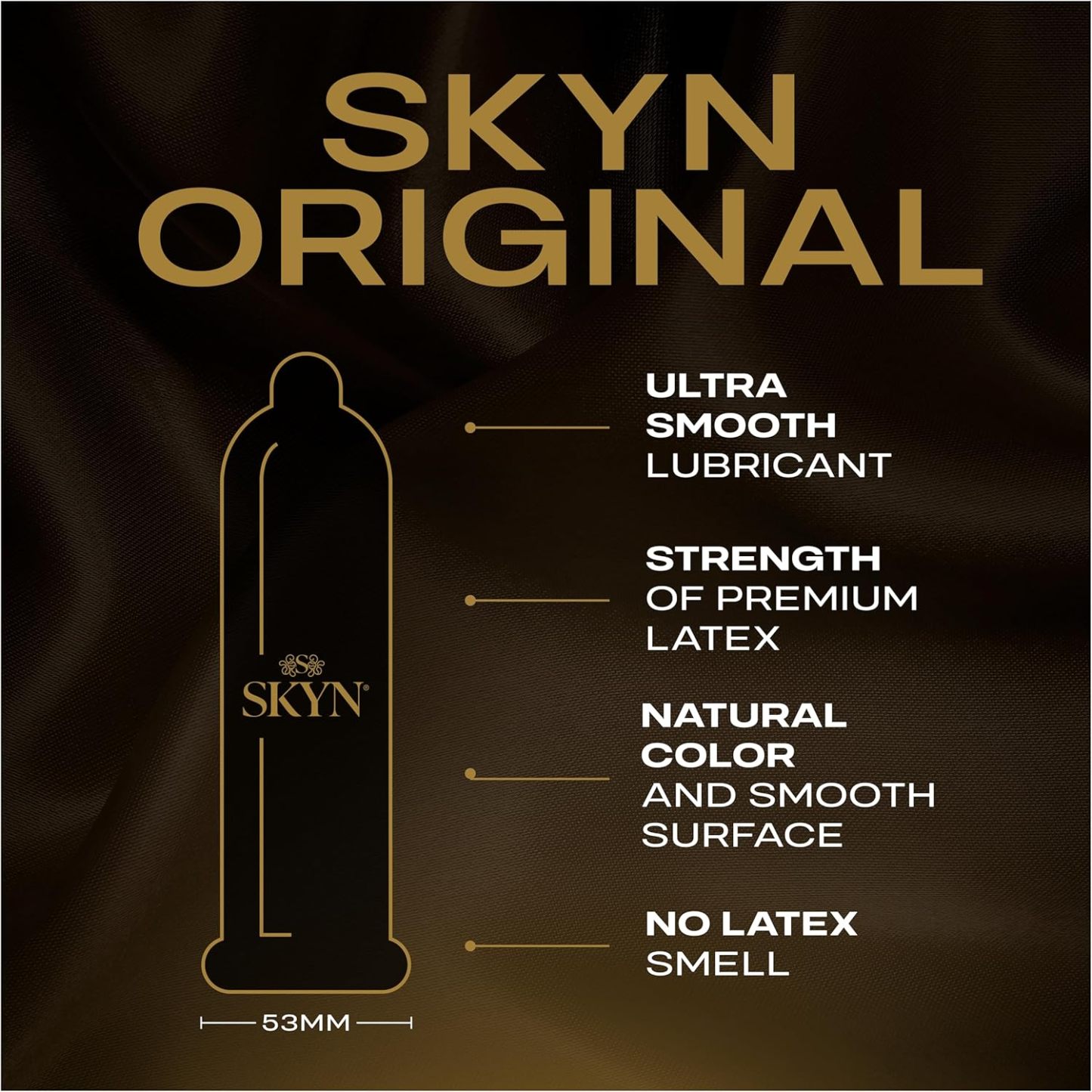 SKYN Original PI安全套，SKYNFEEL®材質，超高敏感度設計，適合尋求自然舒適體驗的用戶。