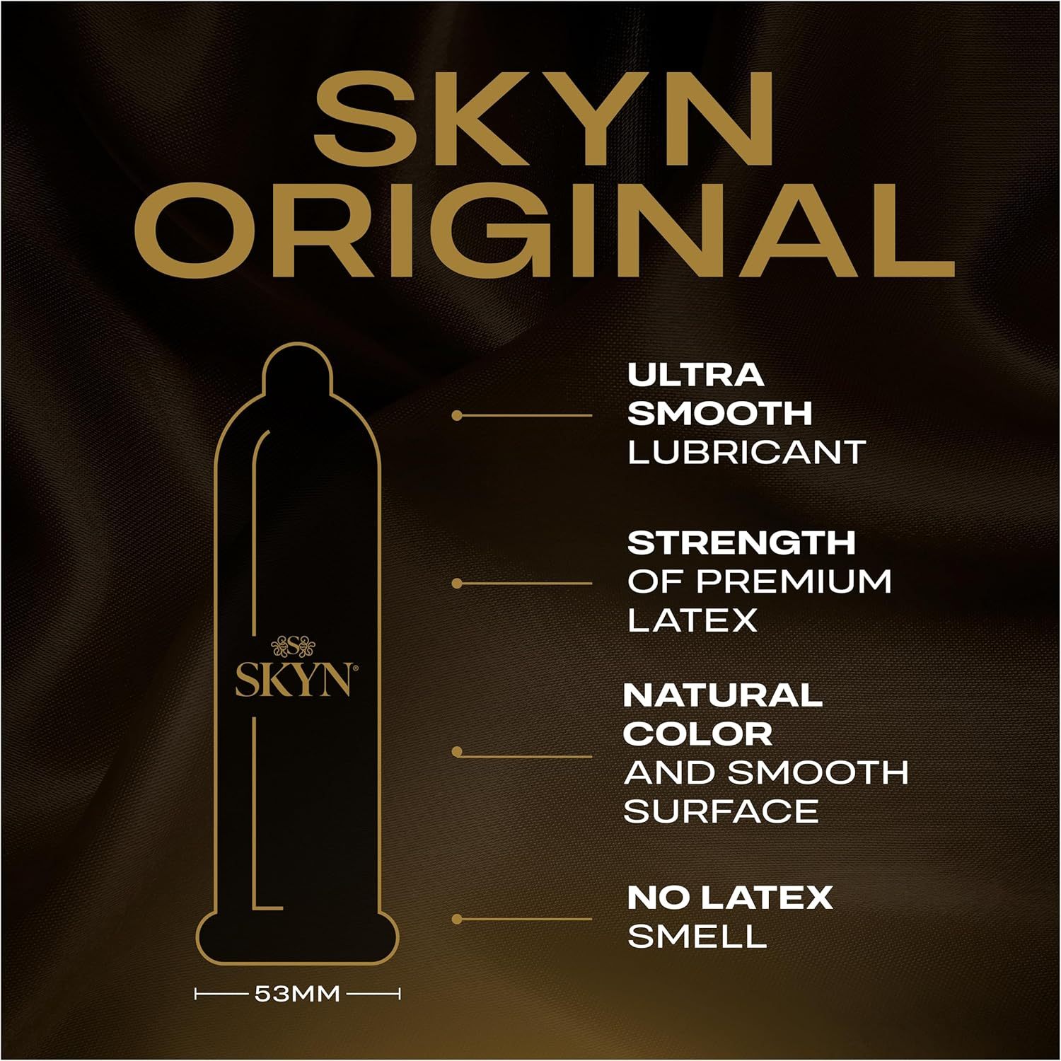 SKYN Original PI安全套，SKYNFEEL®材質，超高敏感度設計，適合尋求自然舒適體驗的用戶。